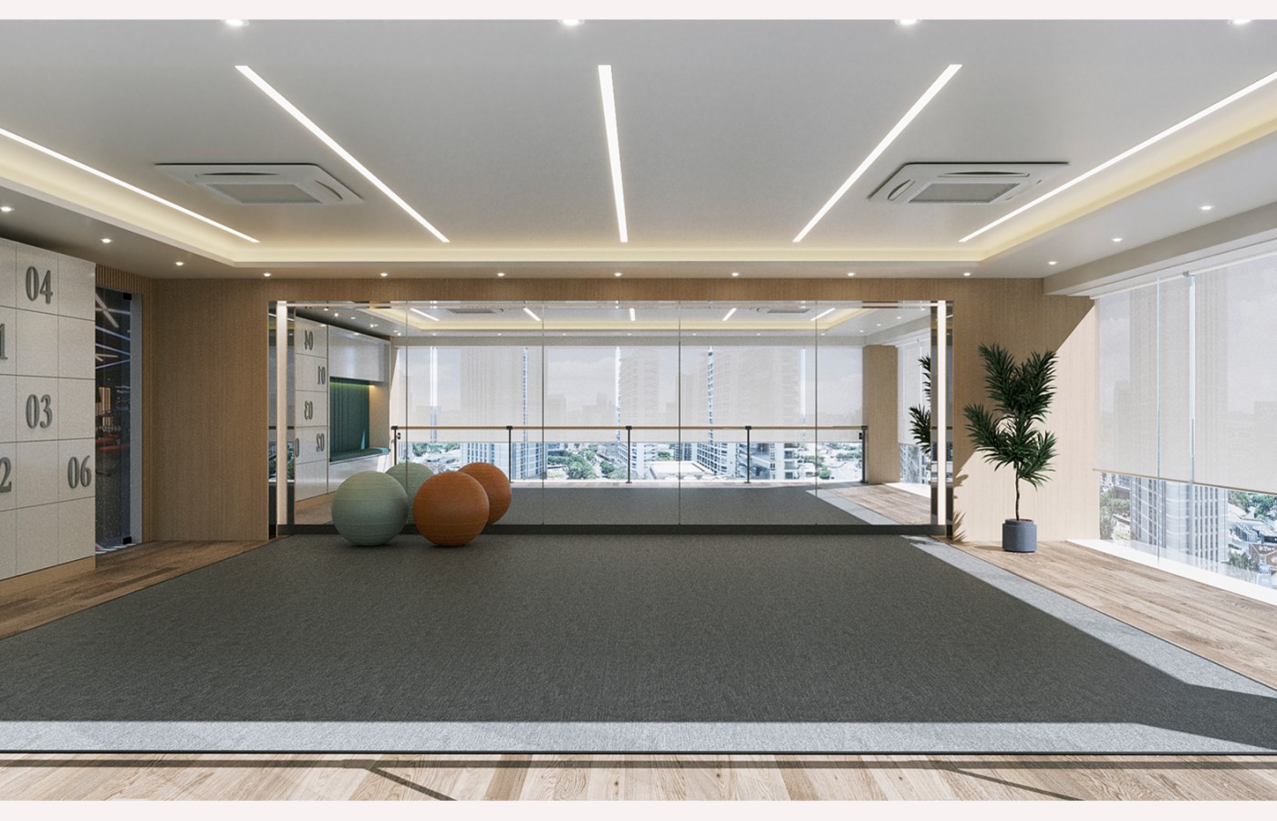 INTERIOR - YOGA - LAS VEGAS SUN CASINO - BLOCK D