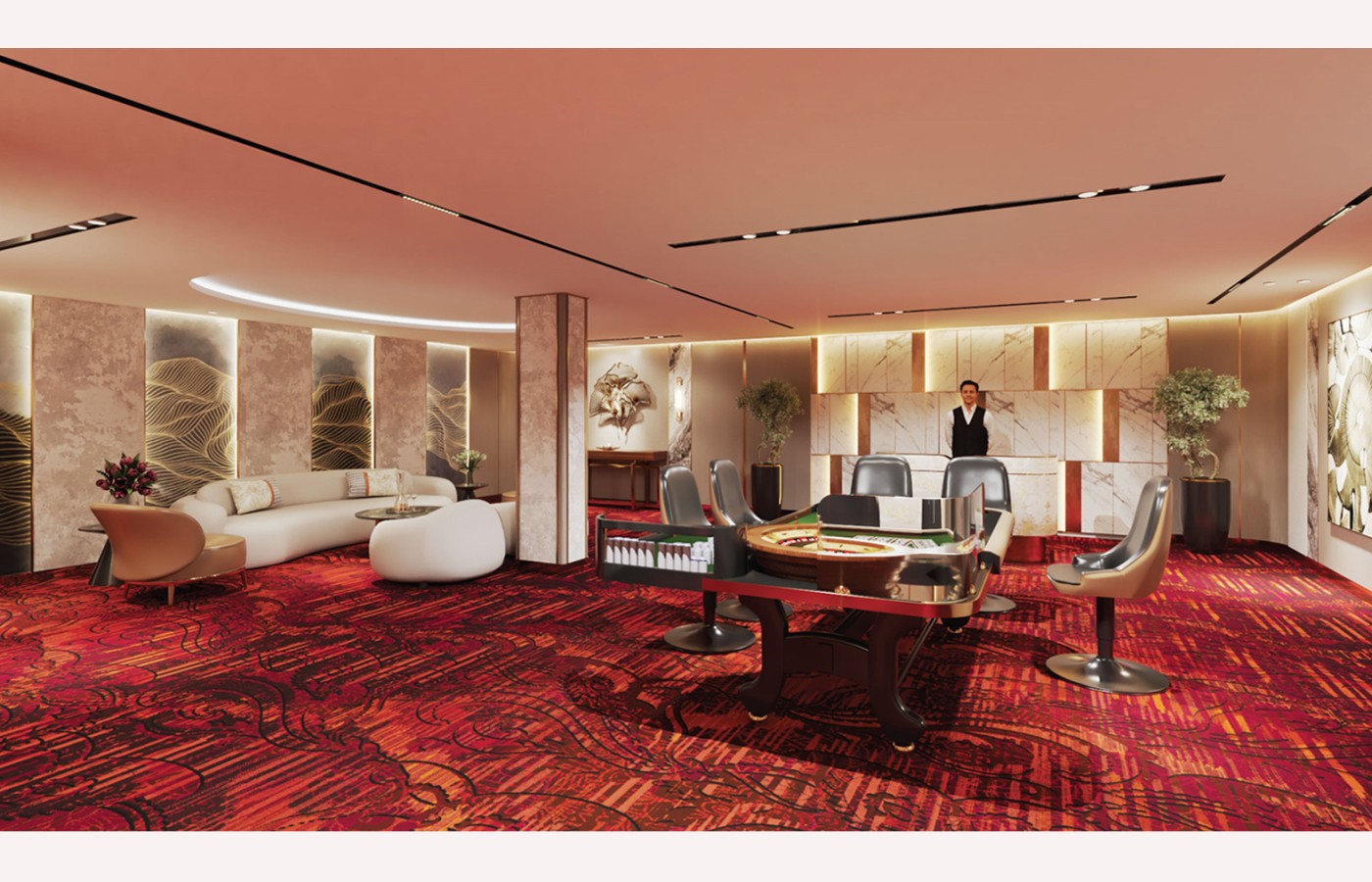 INTERIOR - VIP CASINO 8TH - LAS VE SPS04GAS SUN CASINO - BLOCK B