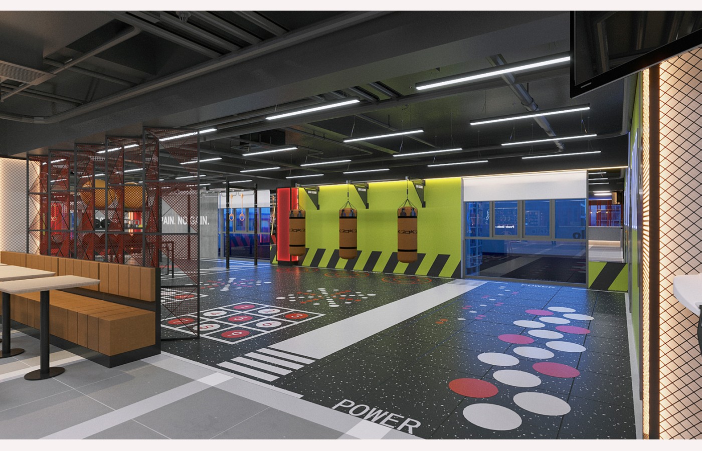 INTERIOR - GYM VIP - LAS VEGAS SUN CASINO - BLOCK D