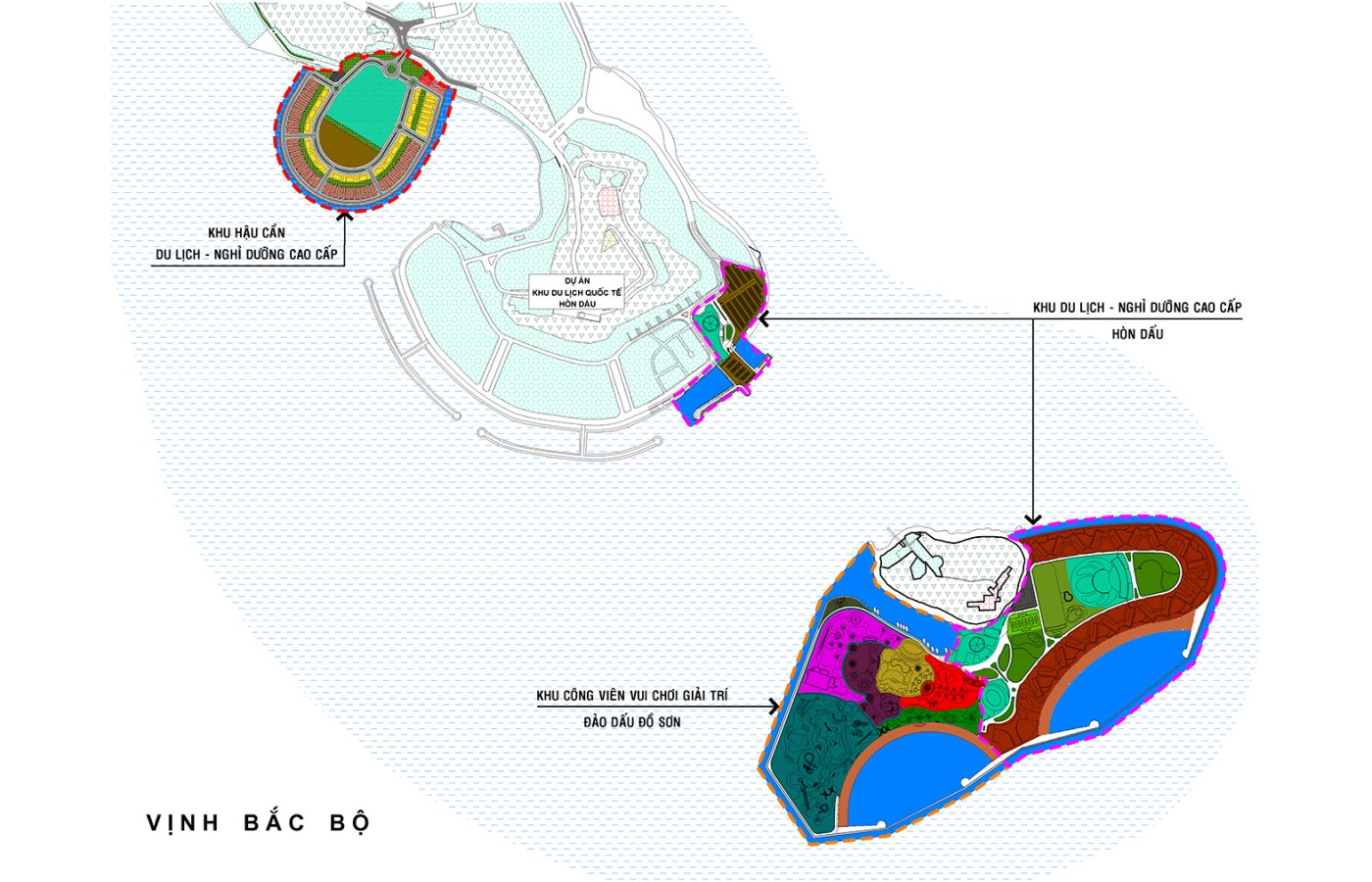 DAU ISLAND - DO SON LUXURY RESORT AND URBAN AREA