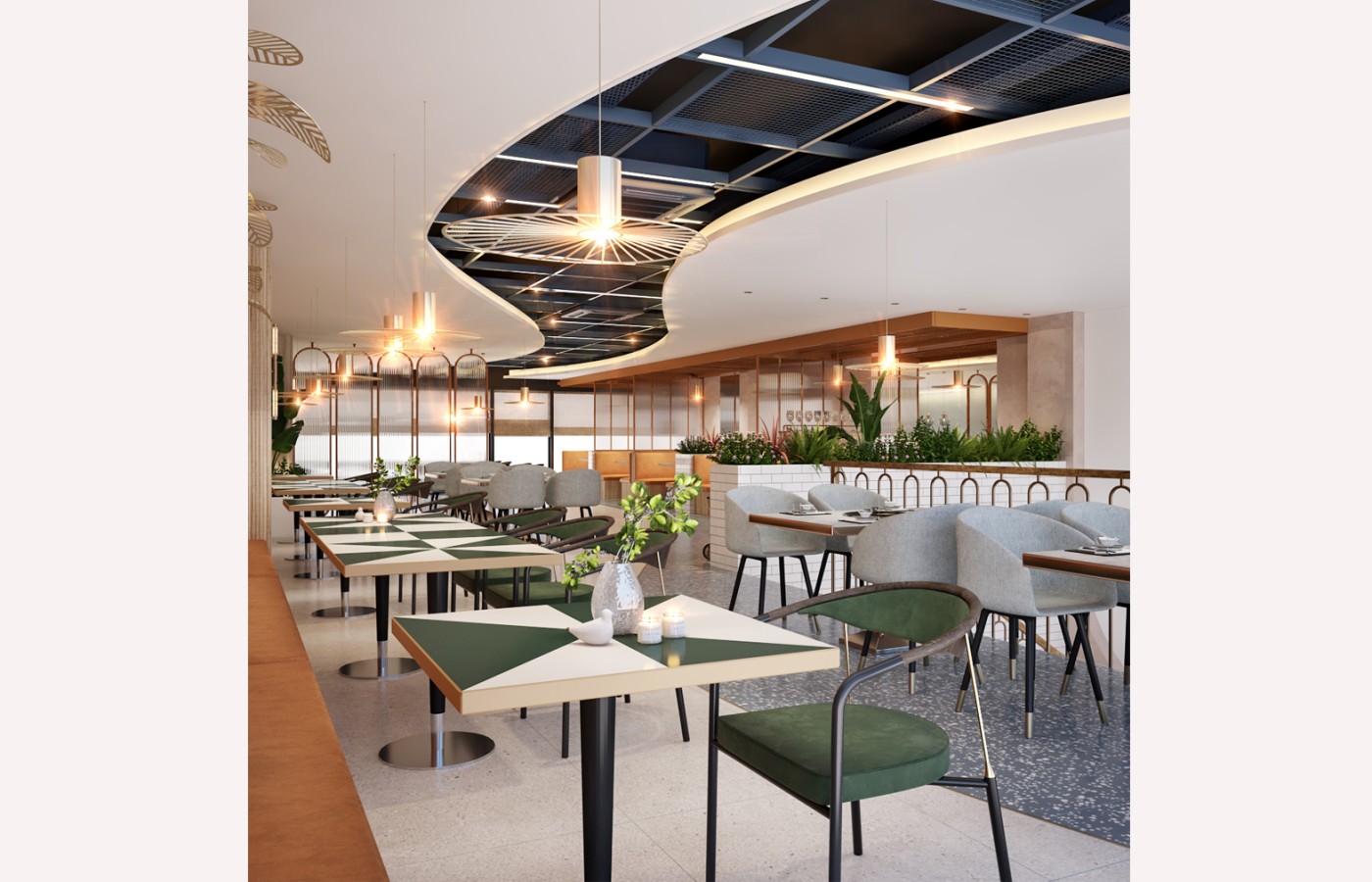 INTERIOR - RESTAURANT - LAS VEGAS SUN CASINO - BLOCK D