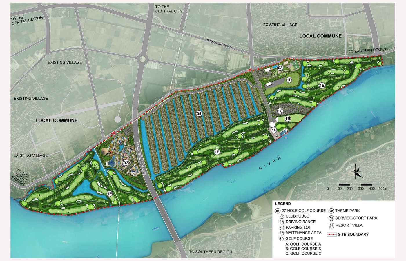 CULTURAL TOURISM AND GOLF COURSE COMPLEX