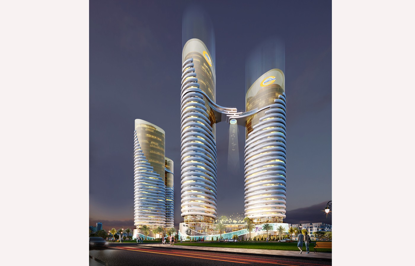 QUAN HO TWIN TOWERS
