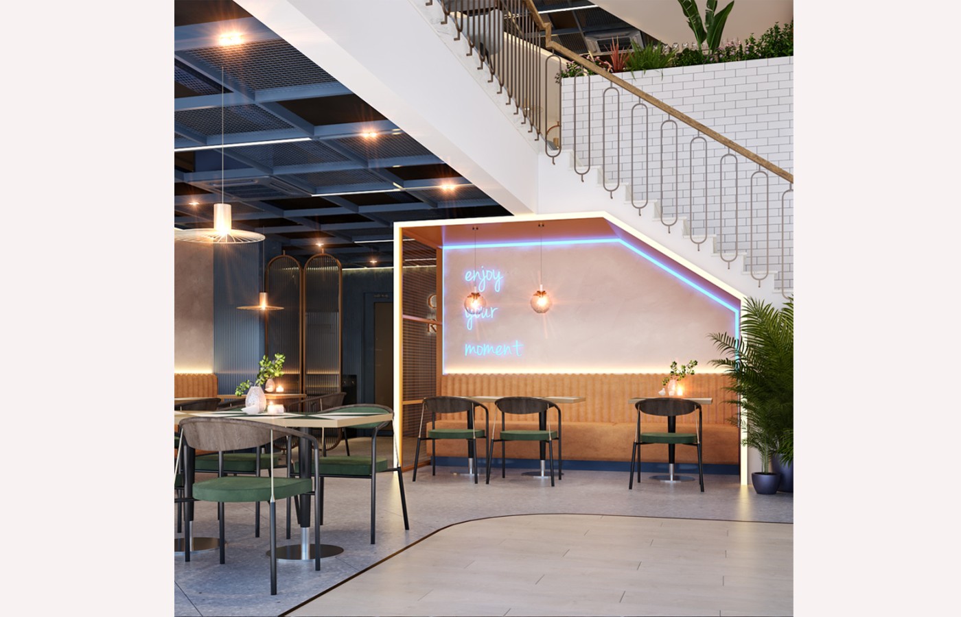 INTERIOR - RESTAURANT - LAS VEGAS SUN CASINO - BLOCK D