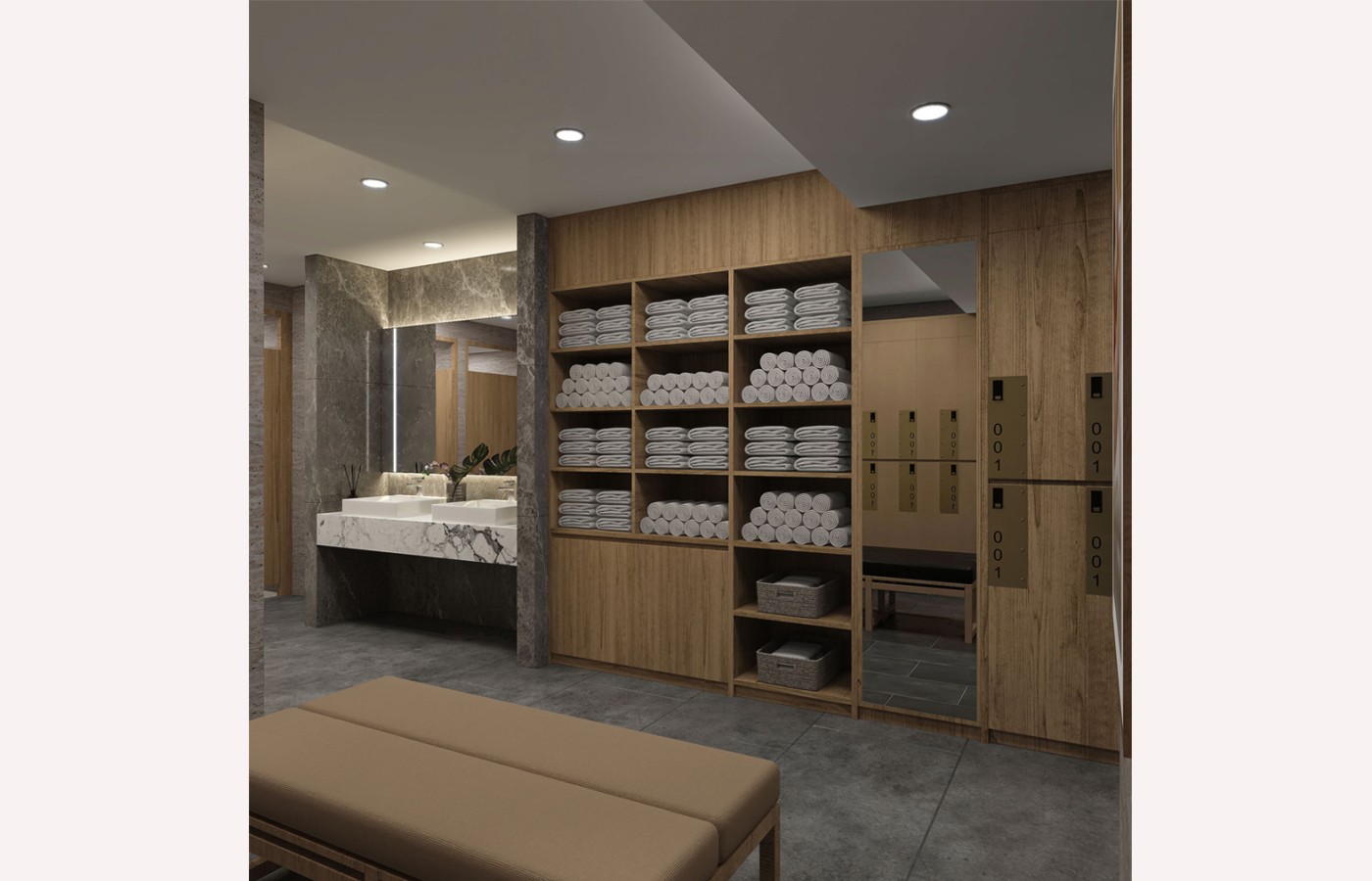 INTERIOR - MASSAGE - LAS VEGAS SUN CASINO - BLOCK D