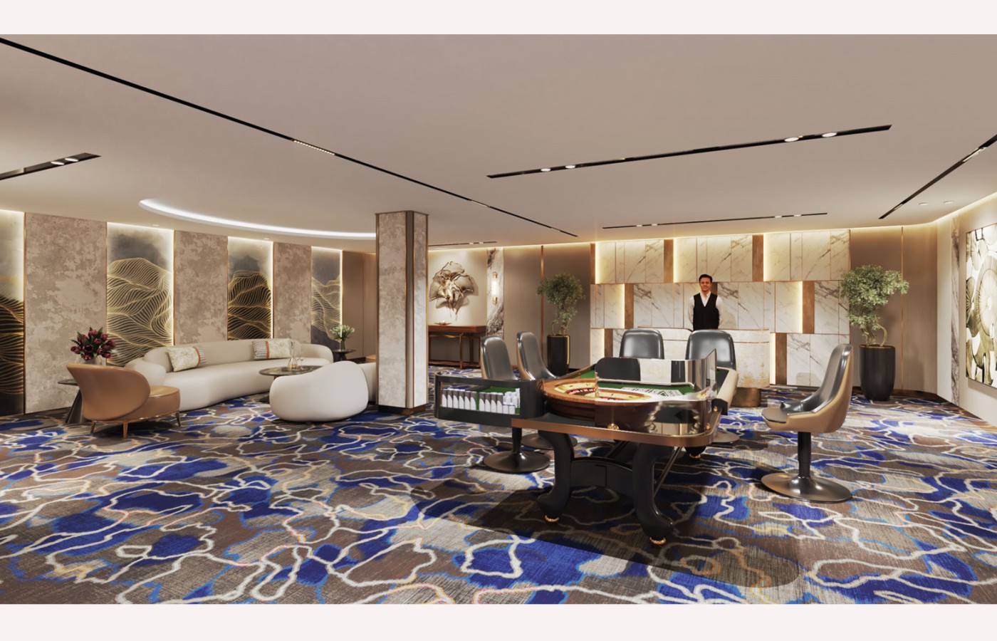 INTERIOR - VIP CASINO 8TH - LAS VE SPS04GAS SUN CASINO - BLOCK B