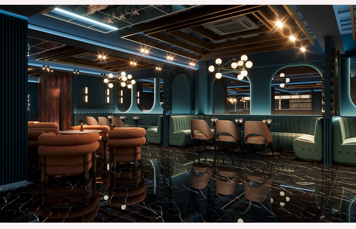 INTERIOR - BAR PUB - LAS VEGAS SUN CASINO - BLOCK D