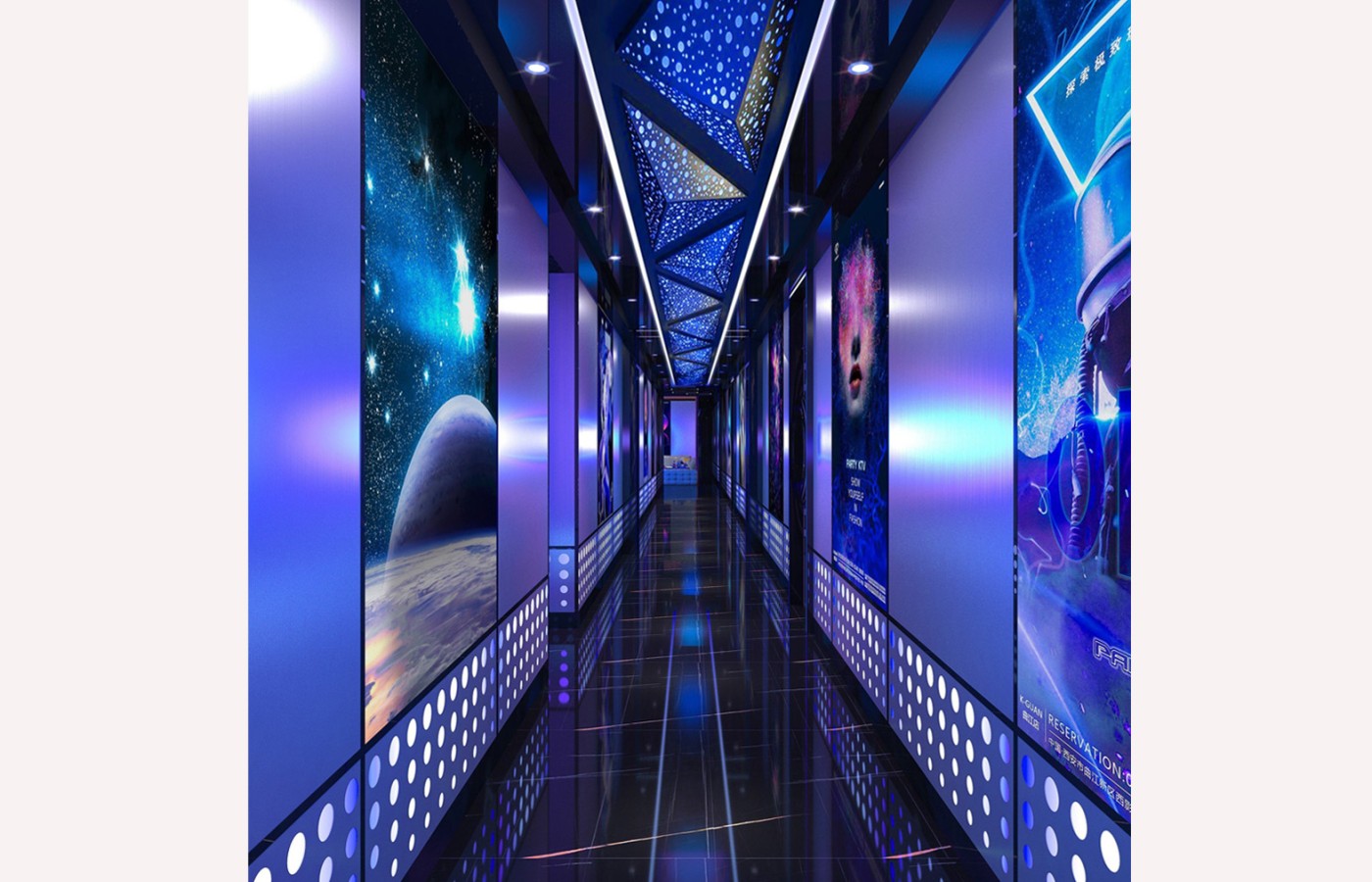 INTERIOR - LOBBY KTV 1ST - LAS VEGAS SUN CASINO - BLOCK D