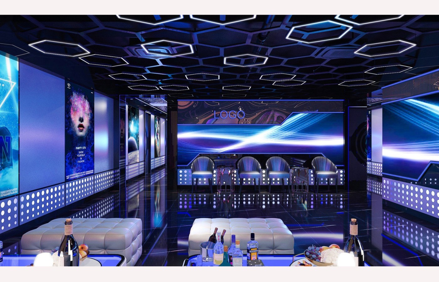 INTERIOR - LOBBY KTV 1ST - LAS VEGAS SUN CASINO - BLOCK D