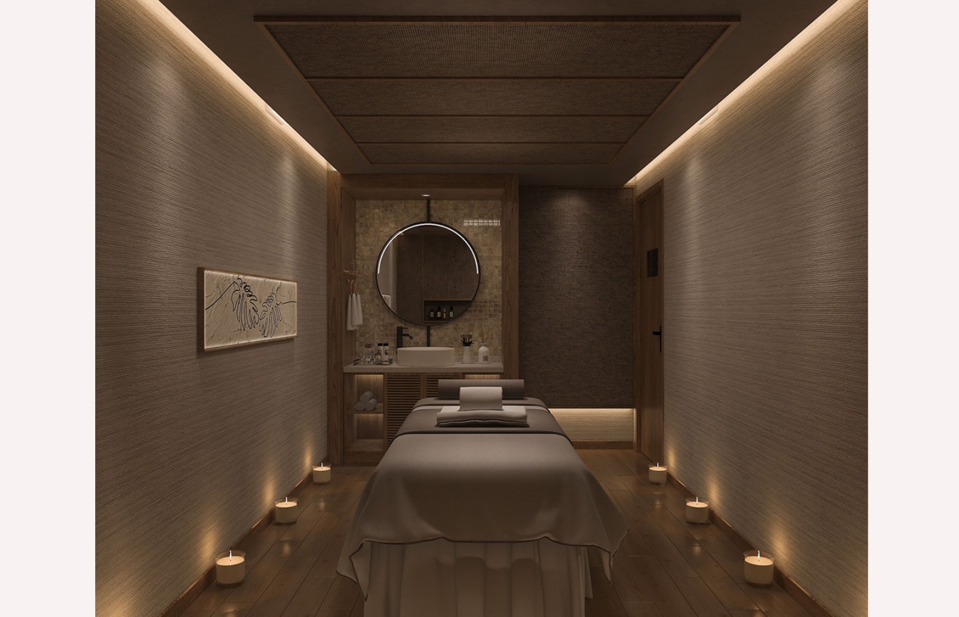 INTERIOR - MASSAGE - LAS VEGAS SUN CASINO - BLOCK D