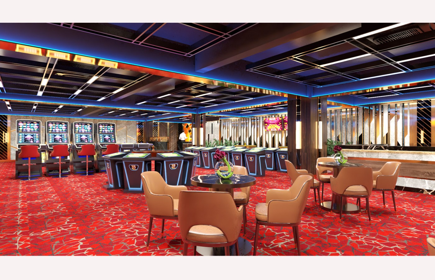 INTERIOR - CASINO - LAS VEGAS SUN CASINO - BLOCK D