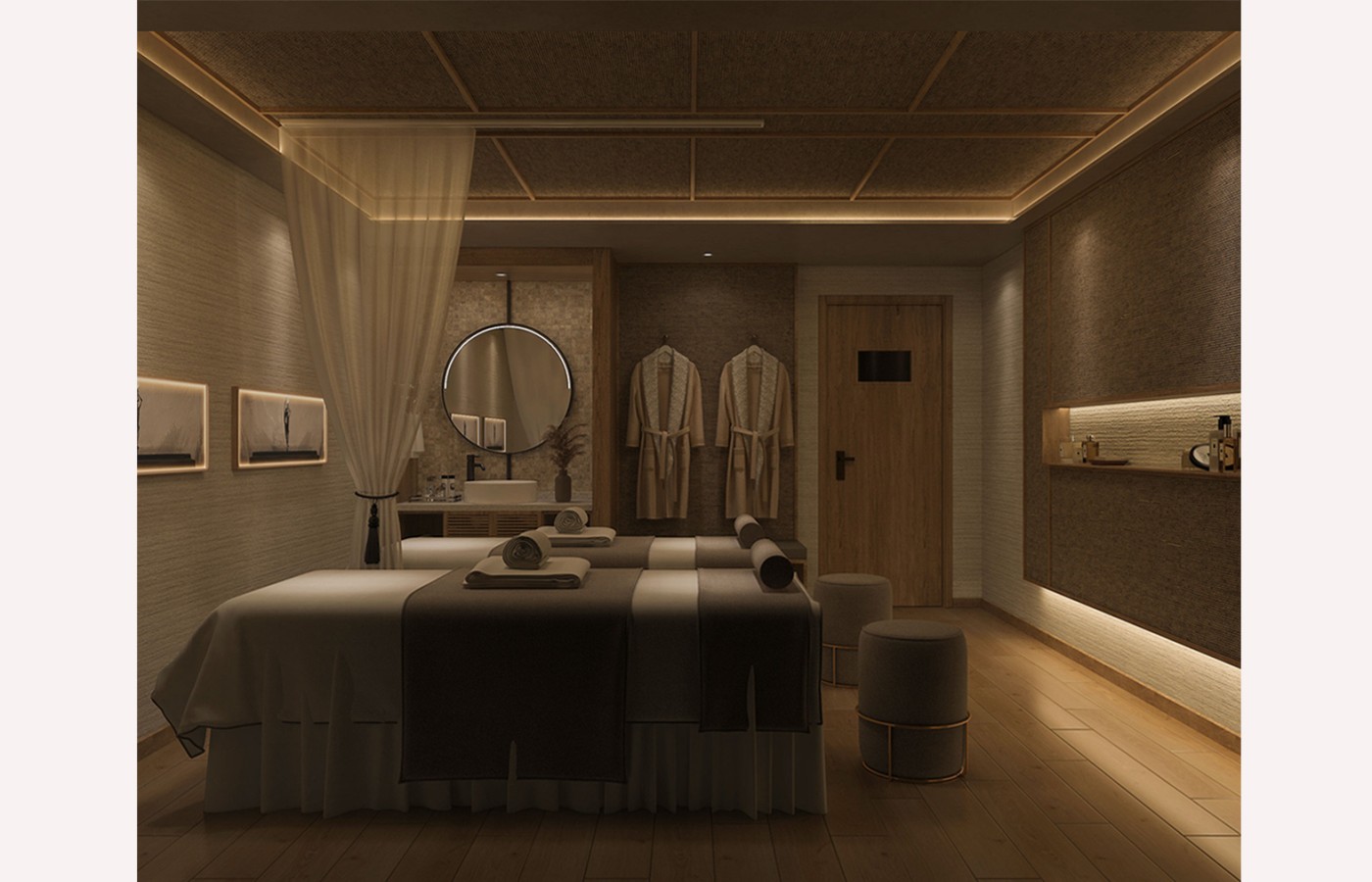 INTERIOR - MASSAGE - LAS VEGAS SUN CASINO - BLOCK D