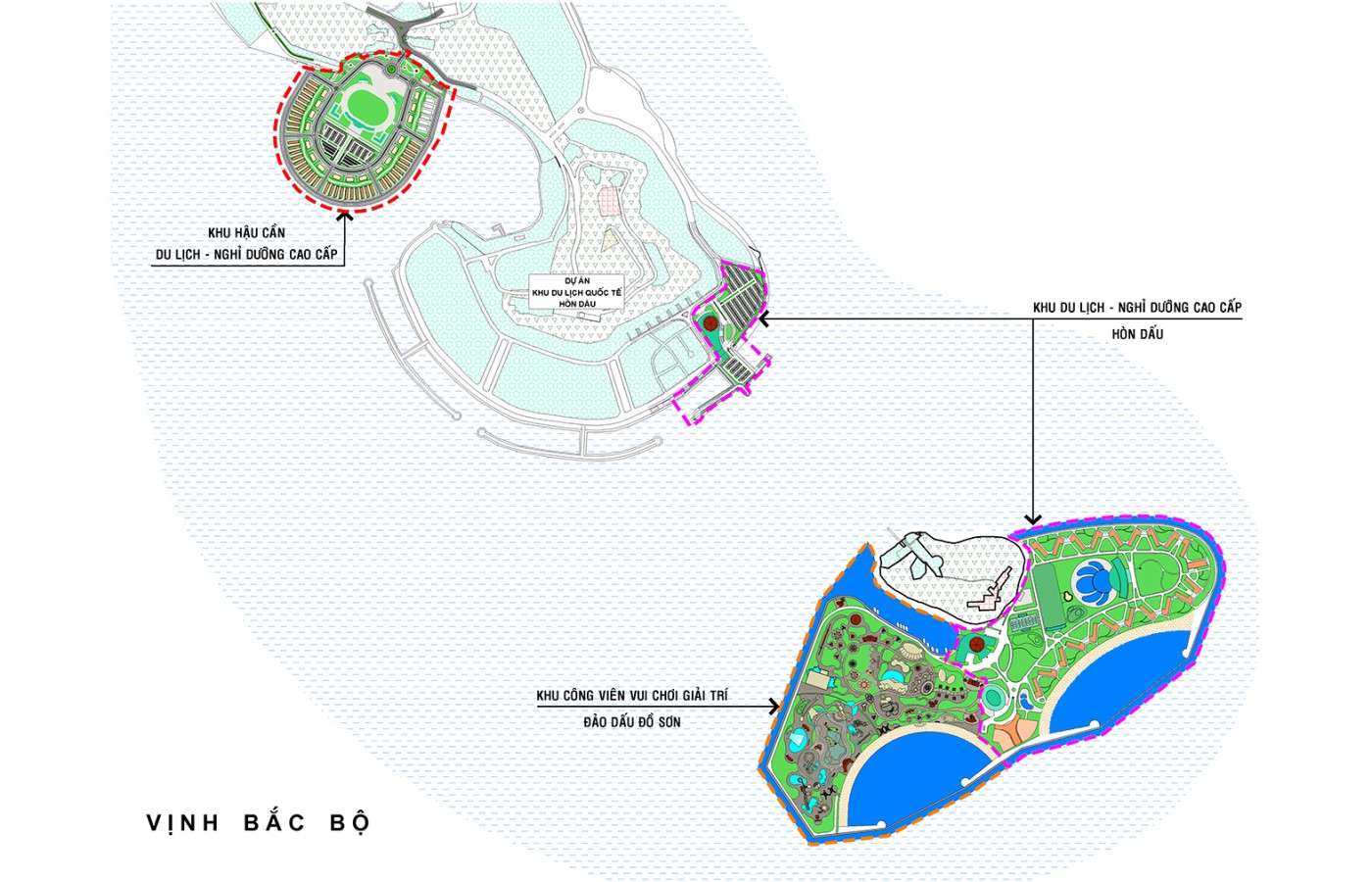 DAU ISLAND - DO SON LUXURY RESORT AND URBAN AREA