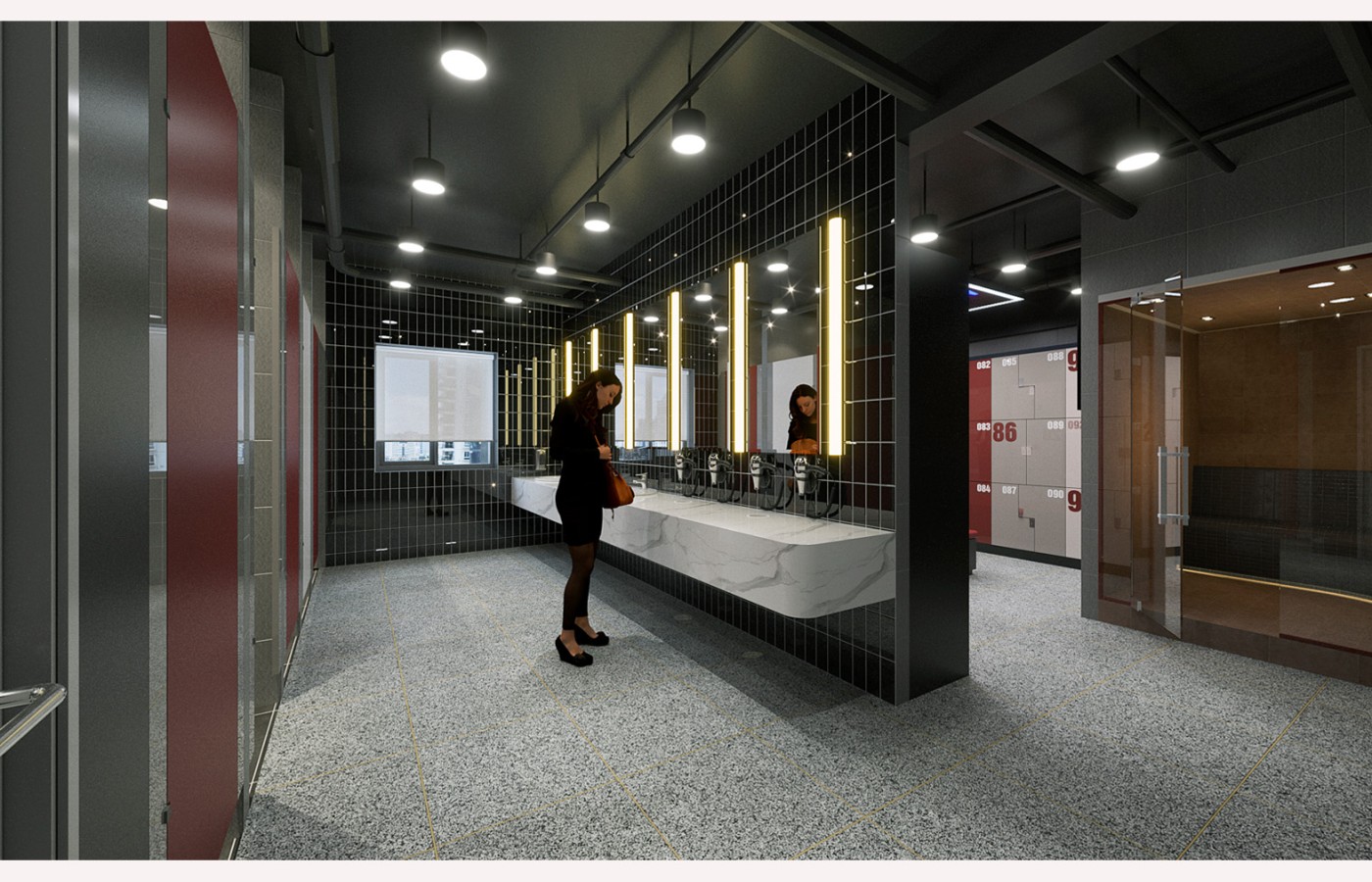 INTERIOR - YOGA - LAS VEGAS SUN CASINO - BLOCK D