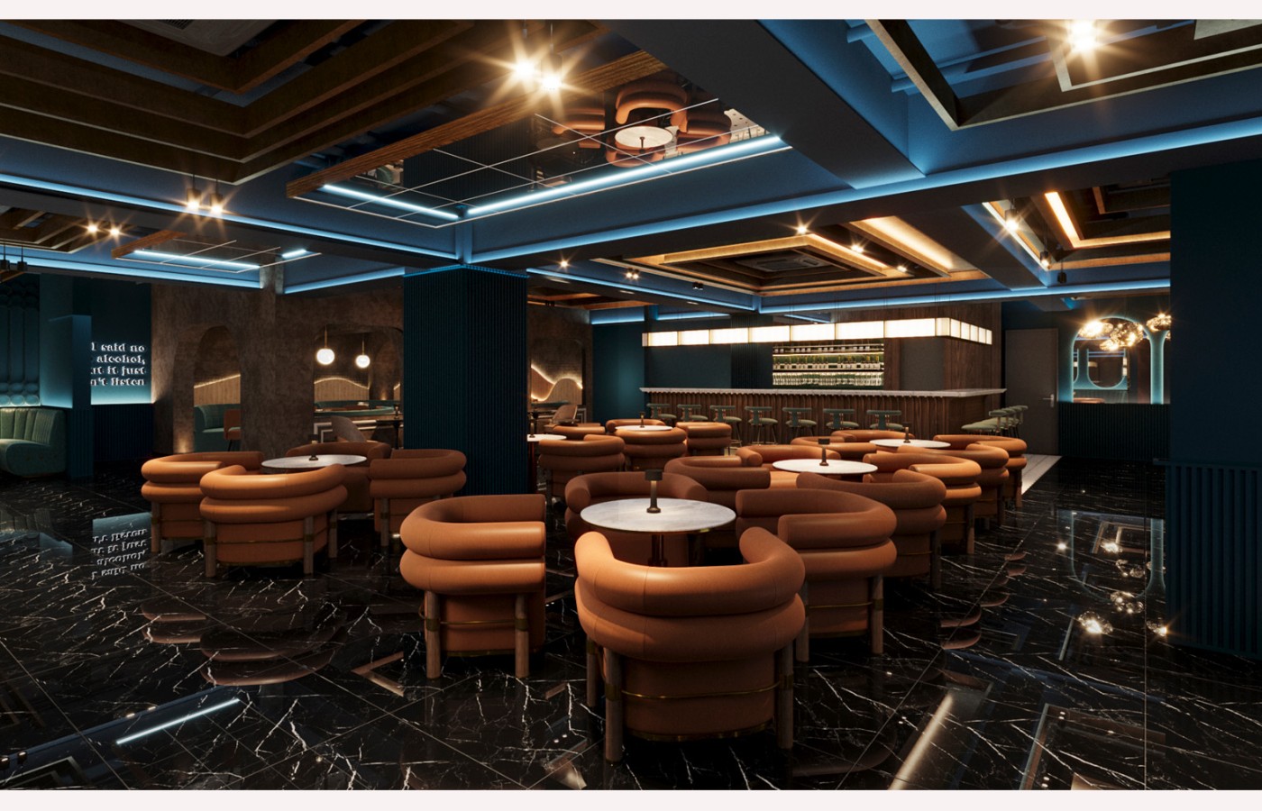 INTERIOR - BAR PUB - LAS VEGAS SUN CASINO - BLOCK D