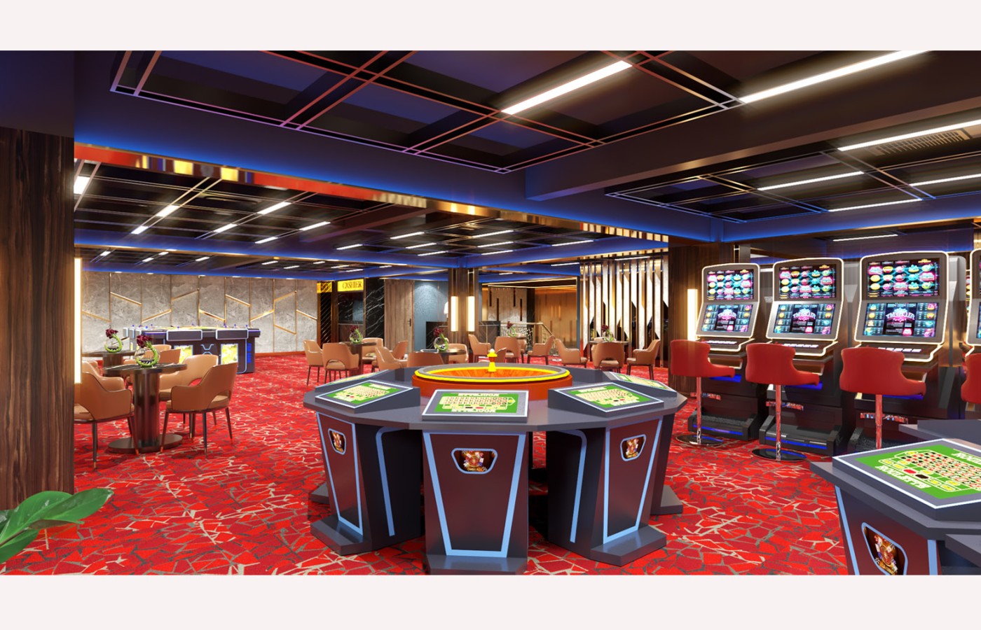 INTERIOR - CASINO - LAS VEGAS SUN CASINO - BLOCK D