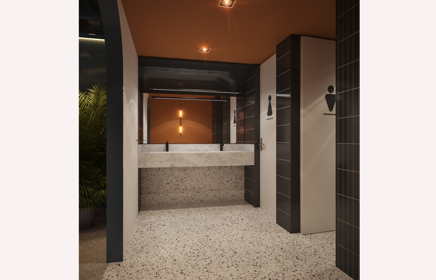 INTERIOR - RESTAURANT - LAS VEGAS SUN CASINO - BLOCK D