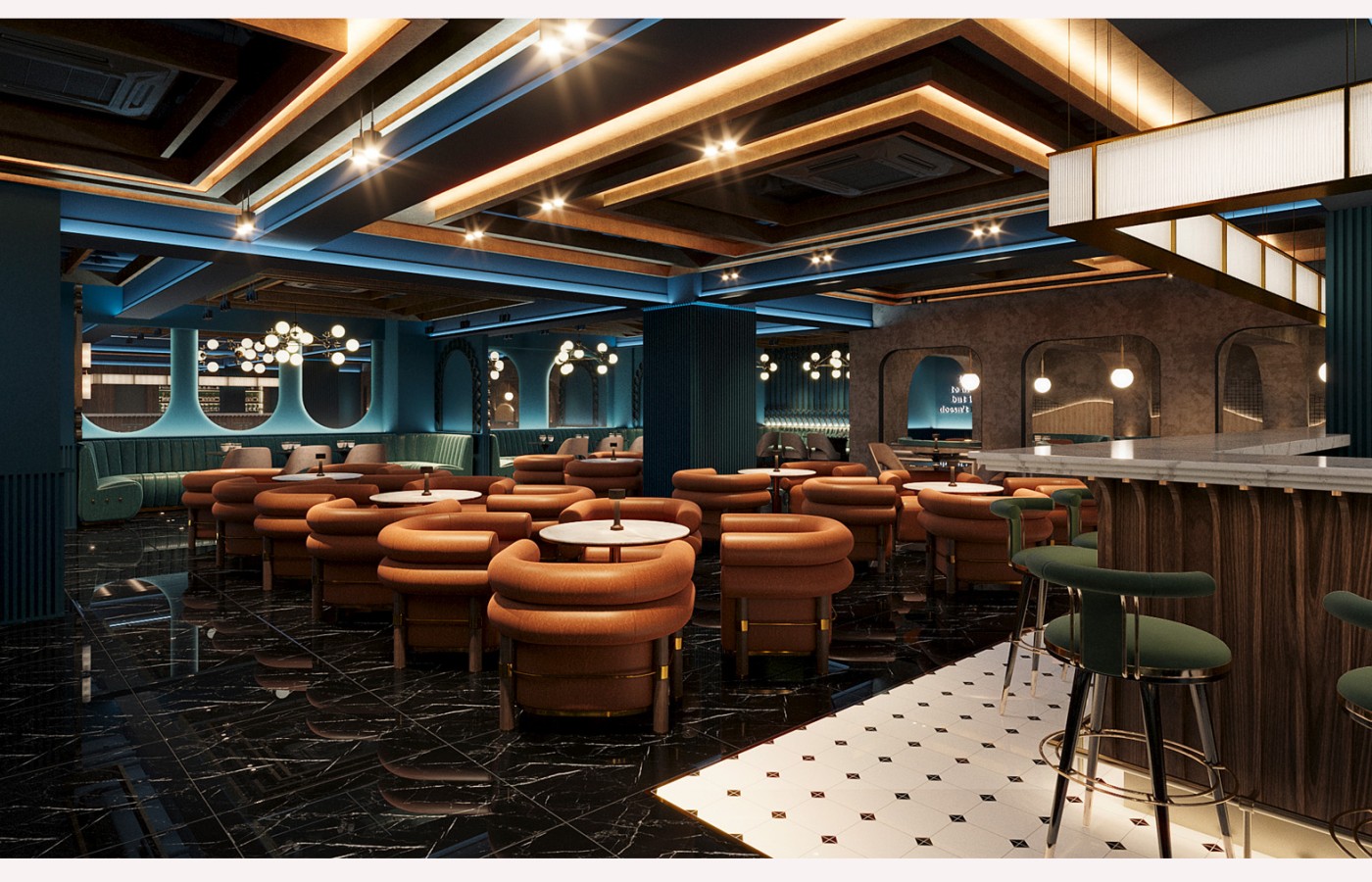 INTERIOR - BAR PUB - LAS VEGAS SUN CASINO - BLOCK D