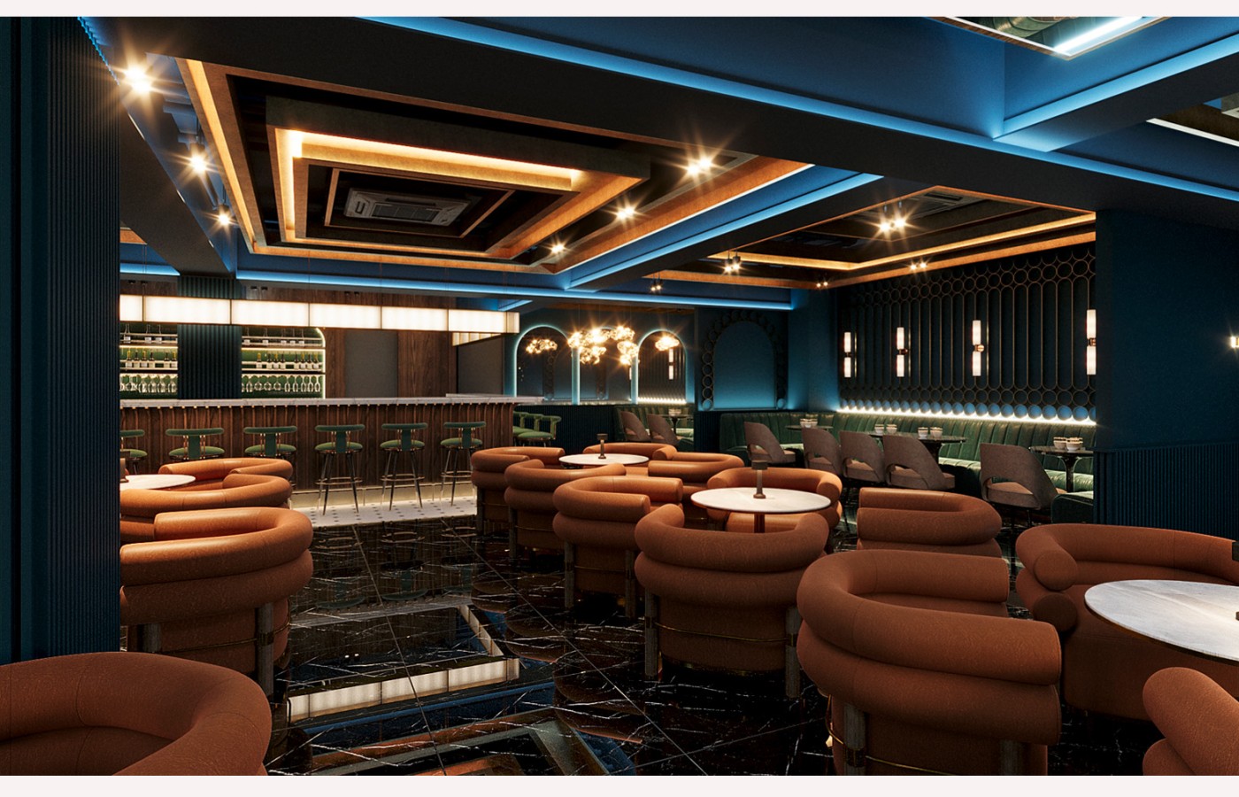 INTERIOR - BAR PUB - LAS VEGAS SUN CASINO - BLOCK D