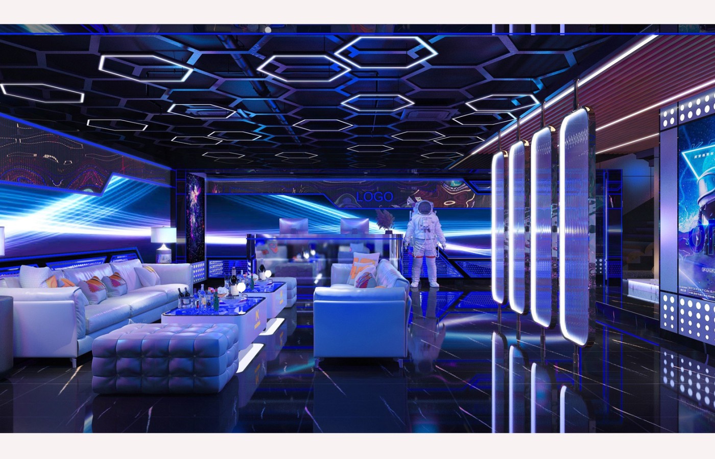 INTERIOR - LOBBY KTV 1ST - LAS VEGAS SUN CASINO - BLOCK D