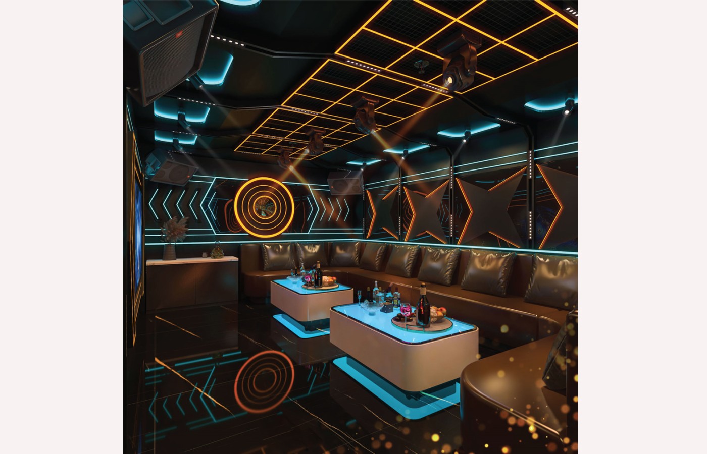 INTERIOR - ROOM KTV - LAS VEGAS SUN CASINO - BLOCK B